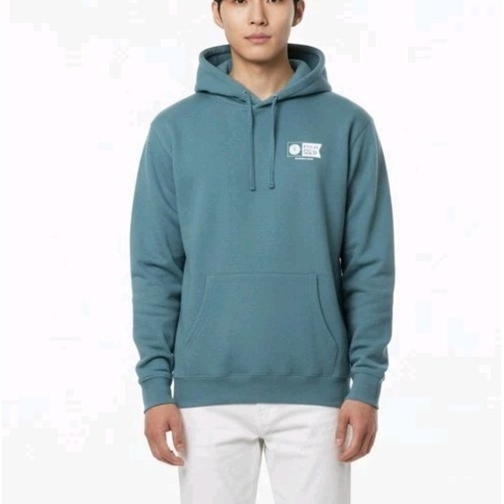 Salty Crew Men's Size XL - Alpha Hood Fleece Slate MSRP $65
